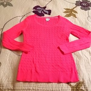 Pink sweater sz M
